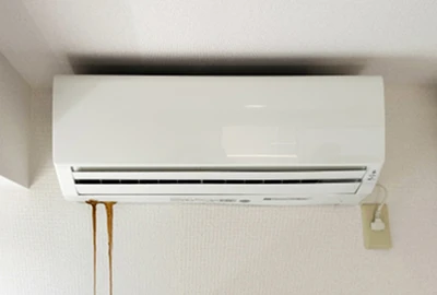 エアコンからの水漏れトラブル