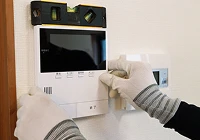 インターホン取付