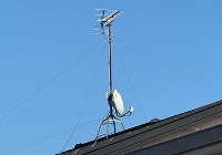 アンテナ修理
